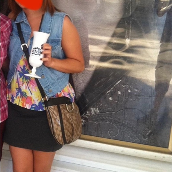 Gucci Beige/Brown Guccissima Patent Leather Abbey D-Ring Crossbody Bag - Picture 8 of 8